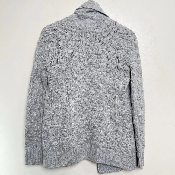 Talula Womens XXS Nubby Textured Popcorn Knit Open  Front Shawl Cardigan Sweater - Picture 11 of 11